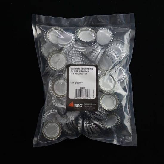 Oxy Absorb Silver Crowns - Qty 144