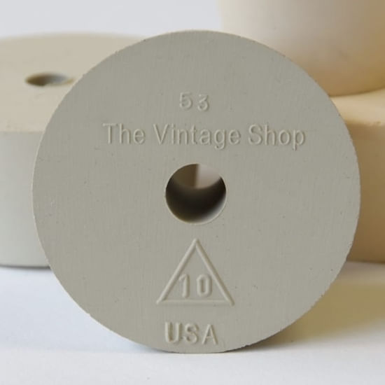 #10 Drilled Rubber Stopper