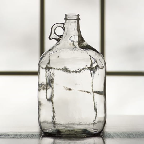 One Gallon Clear Jugs - Case of 4