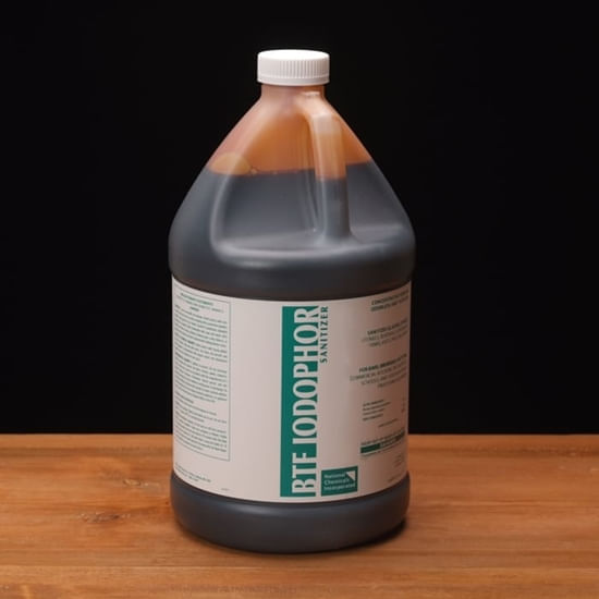 BTF Iodophor Iodine 1 gal (case of 4)