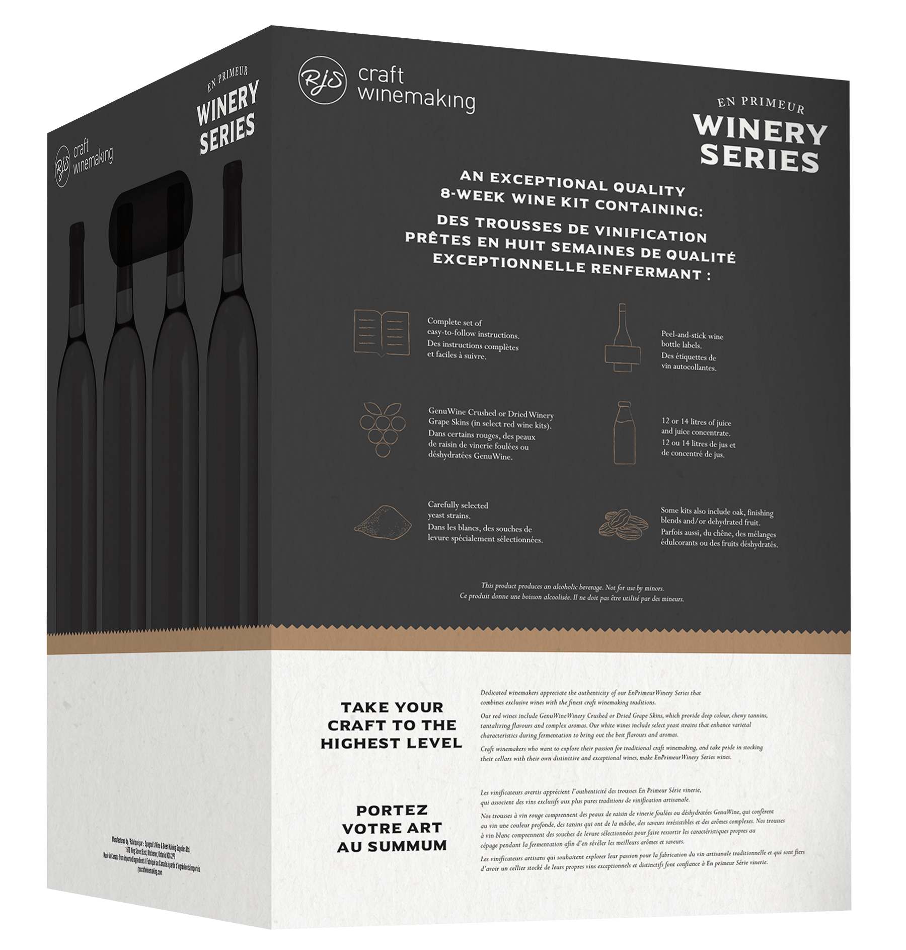 En Primeur Winery Series South African Sauvignon Blanc Wine Kit