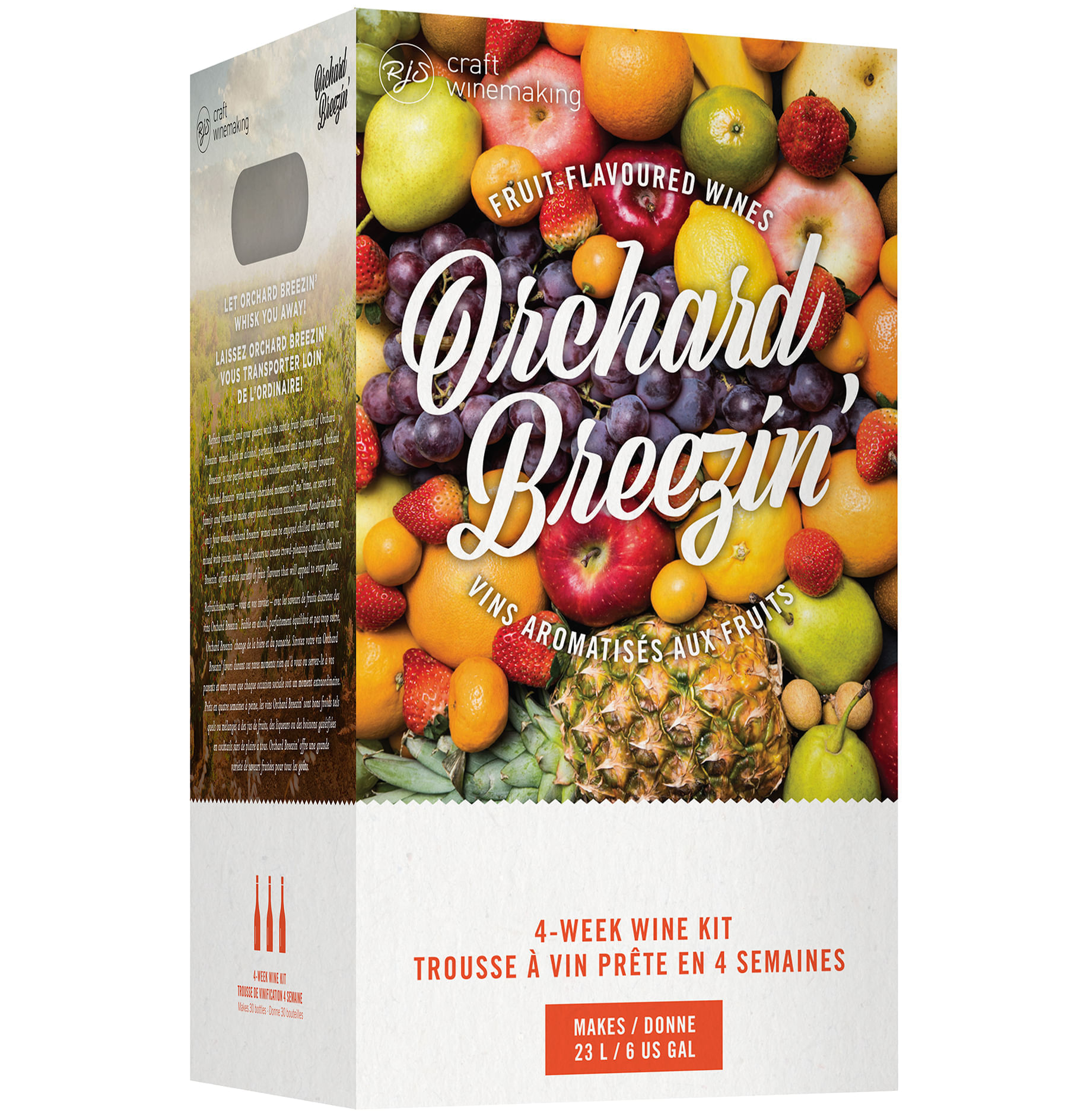 Orchard Breezin' Mango Dragon Fruit Lemonade Wine Kit (case of 2)