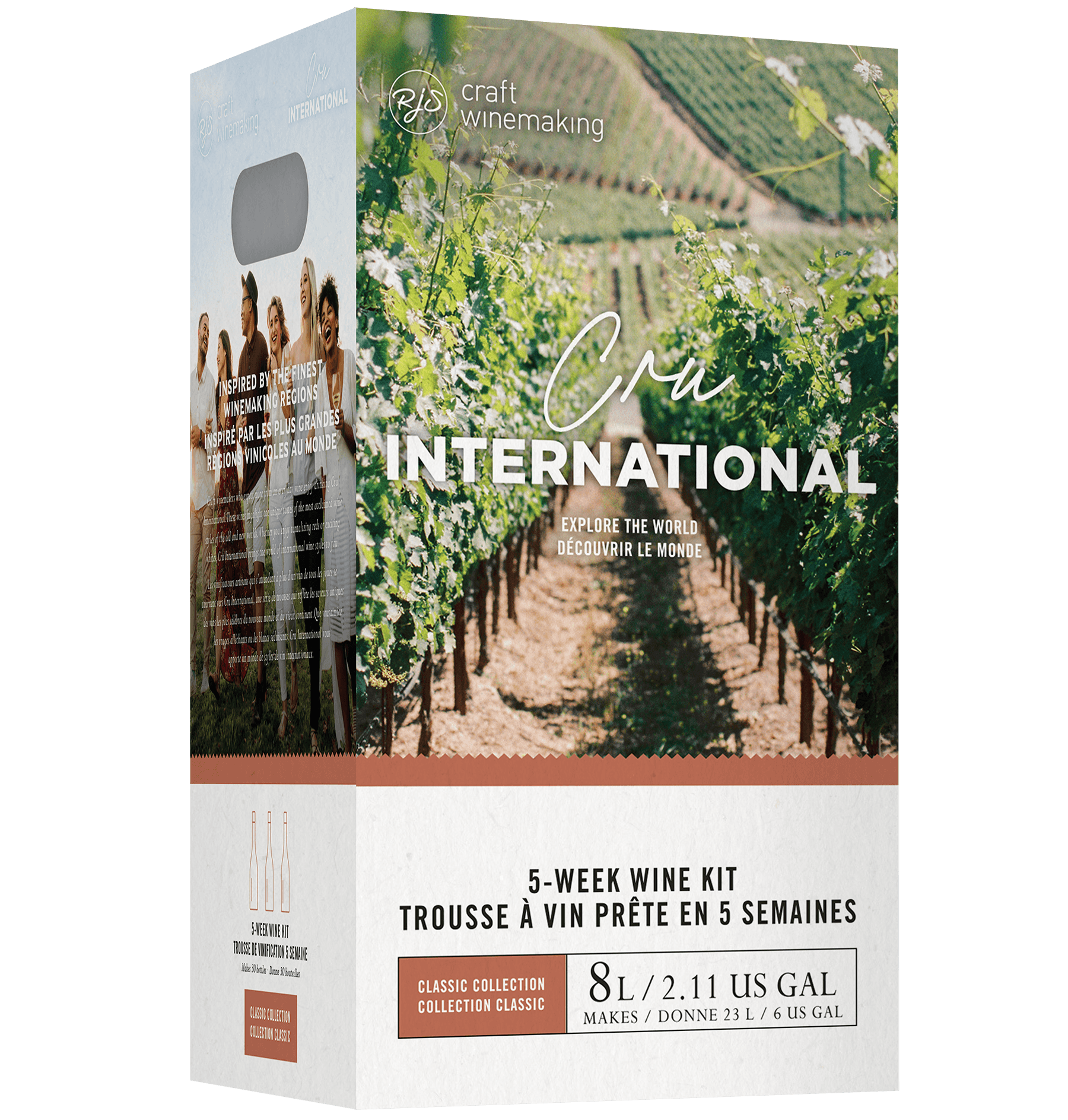 Cru International French Rosé Wine Kit