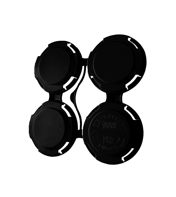 PakTech 202 Can Carrier - 4 Pack - Black - Qty 750