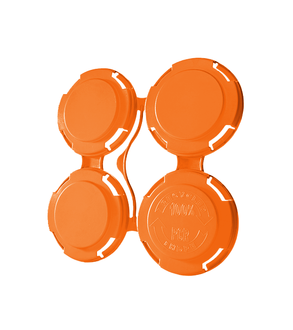 PakTech 202 Can Carrier - 4 Pack - Tropical Orange - Qty 750